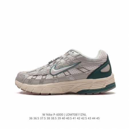 耐克 Nike 男女子休闲运动鞋p-6000Premium 轻便舒适透气防滑缓震耐磨跑步鞋。P-6000 是一款植根于 2000 年代风格的混合款式，让人想起去 - 点击图像关闭