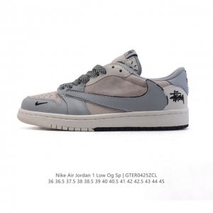 真标 耐克 Nike Air Jordan 1 Low Og Sp Military Blue Aj1乔1倒勾 2025年新款 蛇年新款 低帮篮球鞋 Aj1 乔