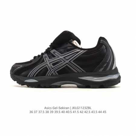 新品公司级 Asics 亚瑟士 Gel Sekiran 防滑耐磨 缓震回弹 舒适轻便 支撑 跑鞋 Asics的亚瑟士运动风尚系列又带来了新的惊喜，Gel Sek - 点击图像关闭