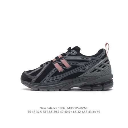 新百伦 New Balance M1906系列 复古运动鞋单品宝藏老爹鞋款。作为nb最经典的档案鞋型之一，与2002一样，1906有着nb最成熟的技术加持和复古 - 点击图像关闭