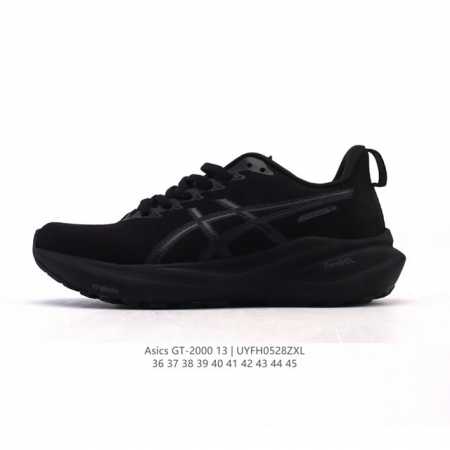 新品 亚瑟士Asics男女子稳定支撑跑步鞋 Gt-2000 13 黑色厚底增高运动老爹鞋 Asics Gt-2000 13是一款专为日常慢跑和长距离训练设计的跑 - 点击图像关闭