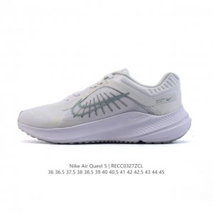 170 耐克Nike Air Quest 5 卡贾透质轻气休运闲 透气轻盈缓震跑步鞋，Nike Quest 5 男女子透气轻盈缓震跑步鞋采用匠心设计，助你心愿成