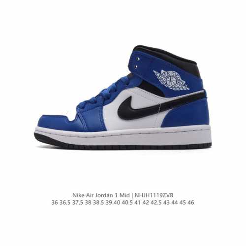 公司级 头层皮 耐克 Nike Air Jordan 1 Mid 男女子篮球鞋 黑神话悟空 时尚轻盈板鞋aj1乔1运动鞋 乔丹一代 高帮复古休闲篮球鞋 。Air