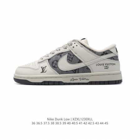 公司级 耐克 男女鞋 Nike Dunk Low 运动鞋复古板鞋，尽情迈步，彰显个性风采。采用柔软皮革鞋面，经久耐穿，塑就如元年款 Dunk 般的复古质感。全掌 - 点击图像关闭