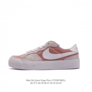 Nike 耐克 Sb Zoom Pogo Plus 男女子滑板鞋复古低帮休闲鞋青年学生运动鞋滑板鞋，新鞋上脚即可带来自然舒适的穿着感受，混合材料设计，塑就出众质