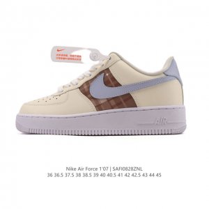 公司级 Af1耐克 Nike Air Force 1 ‘07 Low 空军一号 厚底增高百搭运动板鞋 原楦头原纸板 打造纯正空军版型，专注外贸渠道 全掌内置蜂窝