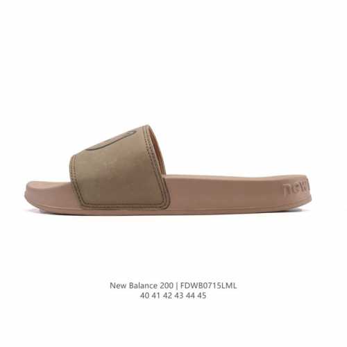 新品 新百伦 New Balance Nb官方25新款男鞋休闲舒适运动轻便拖鞋200系列 Noritake联名款 男子拖鞋，New Balance Norita