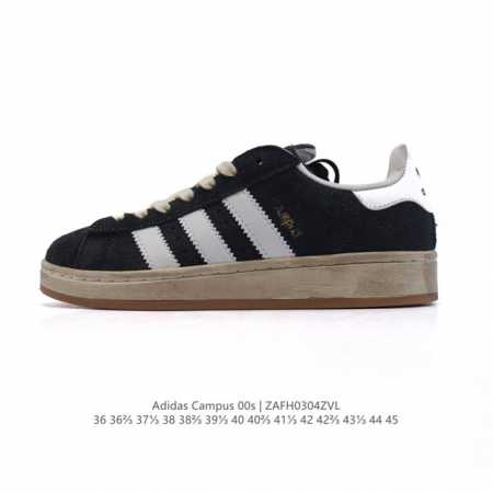 180 Adidas阿迪达斯.三叶草Campus 00S 面包鞋复古休闲板鞋。千禧回潮！Adidas Campus 00S 经典再现！面包化的Campus鞋款在 - 点击图像关闭