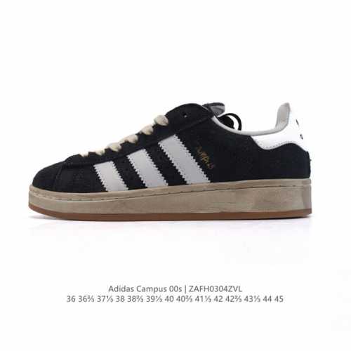 180 Adidas阿迪达斯.三叶草Campus 00S 面包鞋复古休闲板鞋。千禧回潮！Adidas Campus 00S 经典再现！面包化的Campus鞋款在