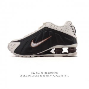 公司级 耐克 Nike Shox Tl 男女子运动鞋厚底增高老爹鞋，令机械力学缓震性能跃升新层次。采用透气网眼鞋面和全掌型 Nike Shox 技术，革新演绎经