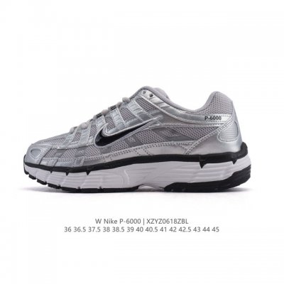 公司级 耐克 Nike 男女子休闲运动鞋解构绑带 双鞋带 P-6000Premium 轻便舒适透气防滑缓震耐磨跑步鞋。P-6000 是一款植根于 0 年代风格的