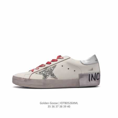 Golden Goose Deluxe Brand Sstar来自意大利ggdb脏出天际的小脏鞋 潮复古板鞋，宋仲基欧巴各种剧照上脚~日常上脚~纯正的意大利全进 - 点击图像关闭