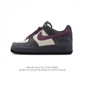 公司级 新款 AF1耐克 Nike Air Force 1 ‘07 Low 空军一号 气垫厚底增高百搭运动板鞋 原楦头原纸板 小白鞋 打造纯正空军版型，专注外贸