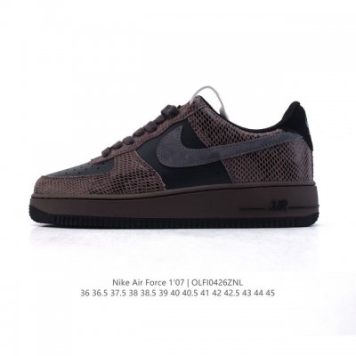公司级 耐克 Nike Air Force 7 Low 2025新年新款 空军一号含气垫 小白鞋 低帮百搭厚底增高休闲运动板鞋。柔软、弹性十足的缓震性能和出色的
