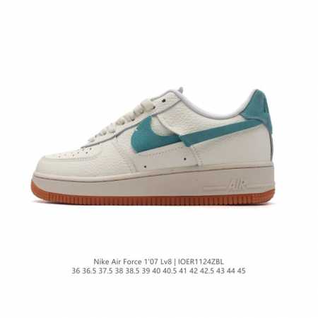 耐克 Nike Air Force 1 '07 Low 空军一号含气垫 小白鞋 低帮百搭厚底增高休闲运动板鞋。柔软、弹性十足的缓震性能和出色的中底设计，横跨复古 - 点击图像关闭