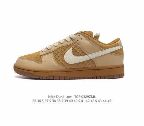 耐克nike Dunk Low 板鞋 Sb系列经典百搭休闲运动板鞋加厚鞋舌的填充 使舒适性大大提升 同时也更方便穿脱中底部分则加入了脚感柔软舒适zoomair气