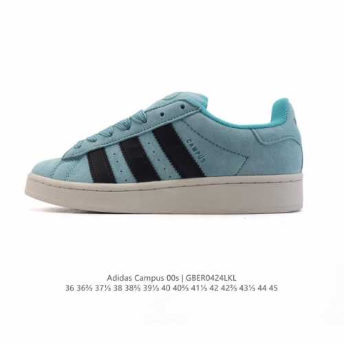 真标 Adidas阿迪达斯.男女鞋 三叶草Campus 00S 面包鞋复古休闲板鞋。千禧回潮！Adidas Campus 00S 经典再现！面包化的Campus