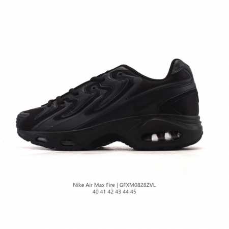 耐克 Nike 2025年新款 Air Max Fire休闲鞋 气垫百搭厚底增高老爹运动跑步鞋If262 02 时尚利落，富有支撑力，是 Air Max 系列的 - 点击图像关闭