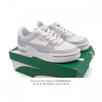 彪马 Puma Ca Pro Classic 百搭单品彪马复古休闲鞋经典男女板鞋，搭配精心设计的配色组合，营造浓郁的复古氛围。鞋面打孔细节,提升穿着时的舒适度。