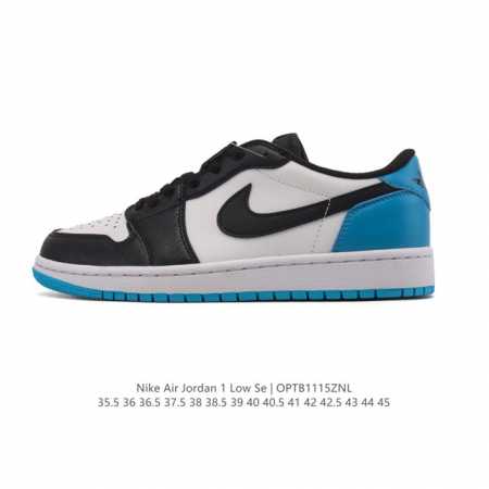 公司级 耐克 乔丹Air Jordan 1 Low Aj1 乔1 乔丹1代Aj1 低帮复古文化休闲运动篮球鞋。该鞋款从 1985 年元年款汲取设计灵感，焕新演绎 - 点击图像关闭