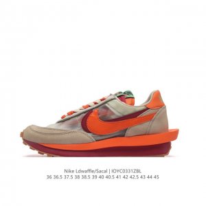 耐克 Nike 耐克双勾swoosh跑鞋 厚底增高运动鞋。Sacai X Nike Ldwaffle 慢跑鞋 Sacai 将 Nike 经典鞋款 Waffle