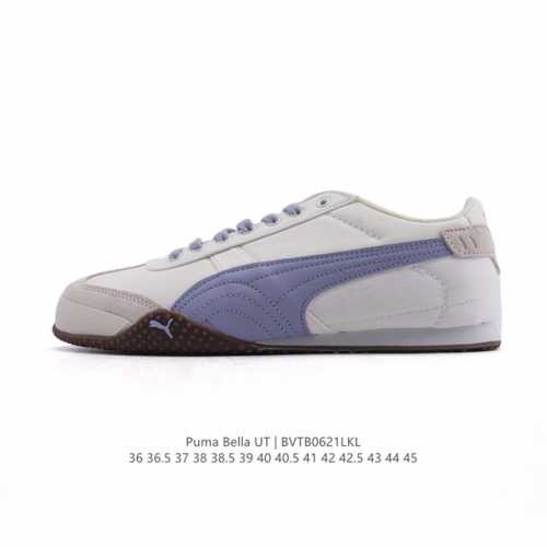 彪马 Puma Bella Ut 时尚百搭 舒适 防滑 低帮 生活休闲鞋 薄底鞋。继将 Speedcat Og 带回后，Puma 再以档案室的经典鞋型 Bell