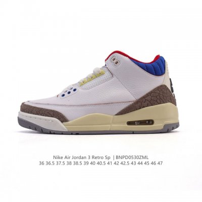 公司级 耐克 乔丹 Aj3 耐克 Nike Air Jordan 3 Retro Se 乔3 复刻篮球鞋 乔丹3代 三代 男女子运动鞋，作为 Aj 系列中广受认