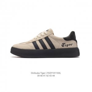 公司级onitsuka Tiger鬼塚虎 复古运动男鞋 防滑耐磨平衡轻便 低帮生活休闲板鞋 德训鞋 尺码: 39-44 编码：Fdzy1011