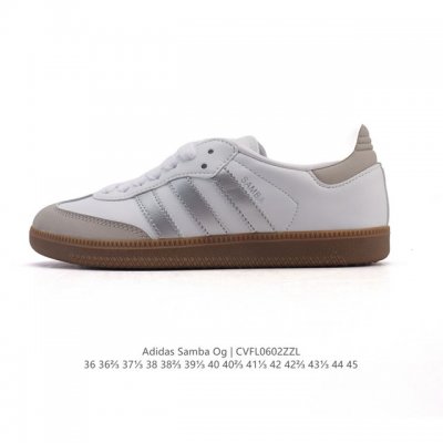 阿迪达斯 德训鞋 Adidas Originals Samba Og Shoes 经典运动鞋小白鞋 T头鞋 男女鞋 彰显休闲摩登风情的时尚经典鞋。它诞生于50年