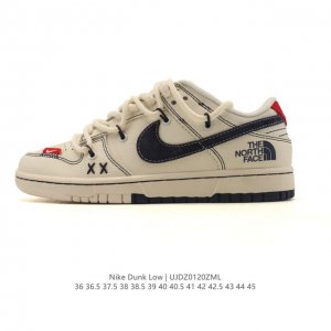 公司级 耐克 Nike Dunk Low Retro 运动鞋复古板鞋 2026年新款 解构绑带 双鞋带，作为 80 年代经典篮球鞋款，起初专为硬木球场打造，后来