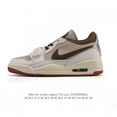 公司级 耐克 Aj 乔丹 Air Jordan Legacy 312 低帮运动鞋 Aj312 乔312百搭篮球鞋 酷炫混搭，谁人不爱？Air Jordan Le