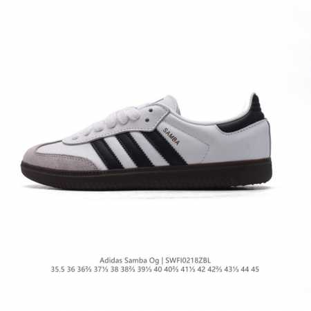 公司级 阿迪达斯 德训鞋 Adidas Originals Samba Og Shoes 经典运动鞋小白鞋 T头鞋 男女鞋 彰显休闲摩登风情的时尚经典鞋。它诞生 - 点击图像关闭