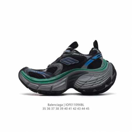 纯原版本 ，超大廓形“巨人鞋”,法国高端奢侈品牌-巴黎世家BALENCIAGA Cargo Sneaker 10XL船型系列低帮复古阔型厚底老爹风潮流百搭休闲运 - 点击图像关闭