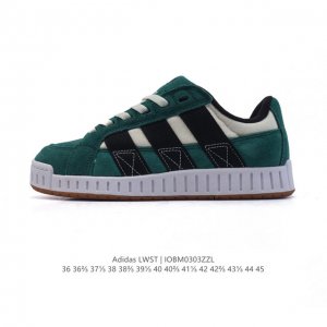140 【新品】阿迪达斯 （Adidas）Originals三叶草2025年男女Lwst休闲鞋舒适百搭 防滑耐磨 低帮 板鞋 男女同款，帆布+麂皮的结合品质完全