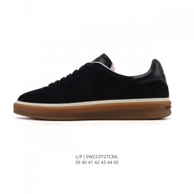 新品公司级 Lp Tennis Walk德训滑板鞋休闲运动鞋 真皮运动鞋情侣款Lp平底鞋。鞋型设计上，超低帮剪裁搭配包边鞋底，不仅提升了穿着的便利性，更在视觉上
