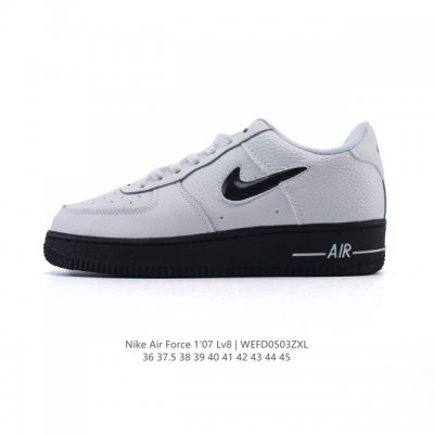 耐克 Nike Air Force 1 '07 Low 空军一号含气垫 小白鞋 2025年 蛇年新款 低帮百搭厚底增高休闲运动板鞋。柔软、弹性十足的缓震性能和出