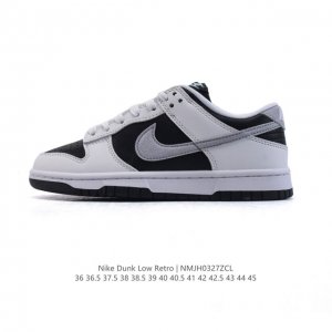 170 【公司级 头层皮】耐克 Nike Dunk Low Retro 运动鞋复古板鞋。 作为 80 年代经典篮球鞋款，起初专为硬木球场打造，后来成为席卷街头的