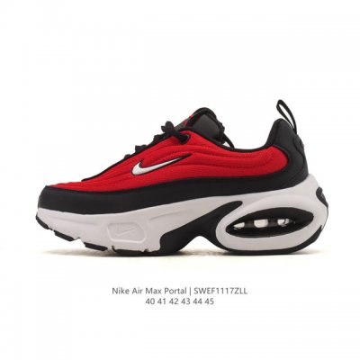 耐克 Nike Air Max portal 休闲厚底增高气垫老爹运动鞋 2025年新款鞋型 Nike Air Max portal 跟高5公分左右 是Nike