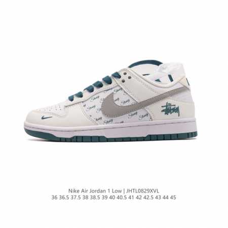 公司级 耐克 乔丹air Jordan 1 Low Aj1 乔1 乔丹1代aj1 低帮复古文化休闲运动篮球鞋。从1985 年面世的元年款汲取设计灵感，采用简洁大 - 点击图像关闭