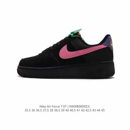 公司级 附赠送logo清洁刷 Af1耐克 Nike Air Force 1 ‘07 Low 空军一号厚底增高百搭休闲运动板鞋 原楦头原纸板 打造纯正空军版型，专 - 点击图像关闭