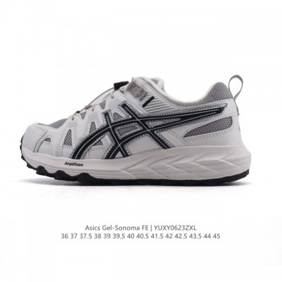 亚瑟士 Asics Gel-Sonoma Cn 轻盈舒适耐磨透气 低帮 洞洞鞋 凉鞋 复古缓震越野运动鞋1012B584-021 硬核户外党必入的3大理由 “踩