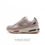 New Balance新百伦nb Made In Usa M991系列美产血统经典复古休闲运动百搭老爹跑步鞋 采用台产猪巴革及透气网眼材质。升级正确原装5层组合