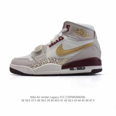 220 【公司级】耐克 Aj 乔丹 Air Jordan Legacy 312 高帮运动鞋 Aj312 乔312百搭篮球鞋 酷炫混搭，谁人不爱？Air Jord - 点击图像关闭