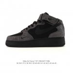 公司级 Af1耐克 Nike Air Force 1 ‘07 Low 空军一号 2025年 高帮 魔术贴 厚底增高百搭运动板鞋 原楦头原纸板 打造纯正空军版型，