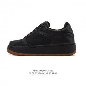 公司级 Alo Yoga Recovery Mode 舒适简约小白鞋 防滑耐磨 低帮 厚底增高运动板鞋 男女款 明星圈很火的Alo真的很贵气 质感一绝 这鞋轻便