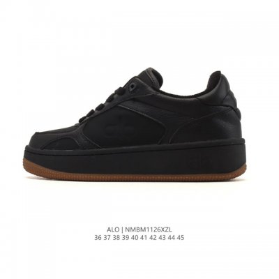 公司级 Alo Yoga Recovery Mode 舒适简约小白鞋 防滑耐磨 低帮 厚底增高运动板鞋 男女款 明星圈很火的Alo真的很贵气 质感一绝 这鞋轻便