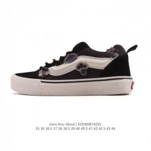 万斯 Vans Knu-Skool Vr3 Lx 面包鞋皮革拼接鞋面。坎普尔 茱利安系列低帮复古硫化休闲运动板鞋“肥胖版大Logo”要说整个 年最为热门的鞋型之