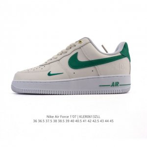 耐克 Nike Air Force 1 '07 Low 2025新年新款 蛇年限定 空军一号含气垫 小白鞋 低帮百搭厚底增高休闲运动板鞋。柔软、弹性十足的缓震性