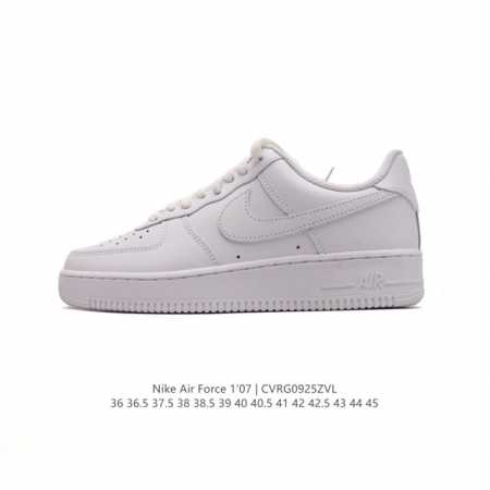 耐克 Nike Air Force 1 '07 Low 空军一号含气垫 小白鞋 低帮百搭厚底增高休闲运动板鞋。柔软、弹性十足的缓震性能和出色的中底设计，横跨复古 - 点击图像关闭