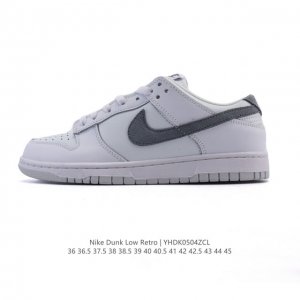 耐克 Nike Dunk Low Retro 运动鞋复古板鞋 作为 80 年代经典篮球鞋款，起初专为硬木球场打造，后来成为席卷街头的时尚标杆，现以经典细节和复古